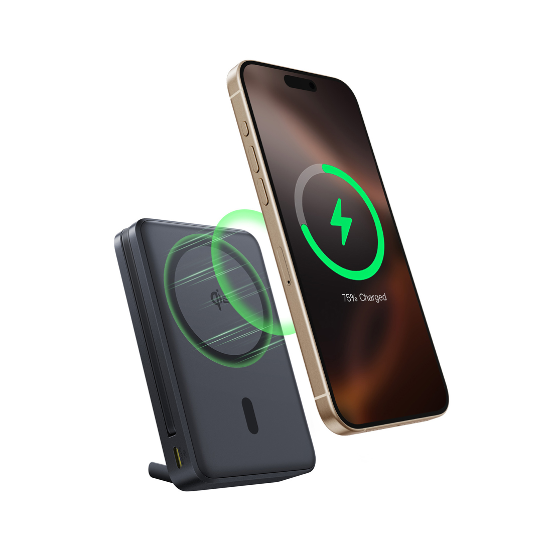 Портативный внешний аккумулятор Baseus Nomos Qi2 10000mAh 45W Black (P10078800123-01)