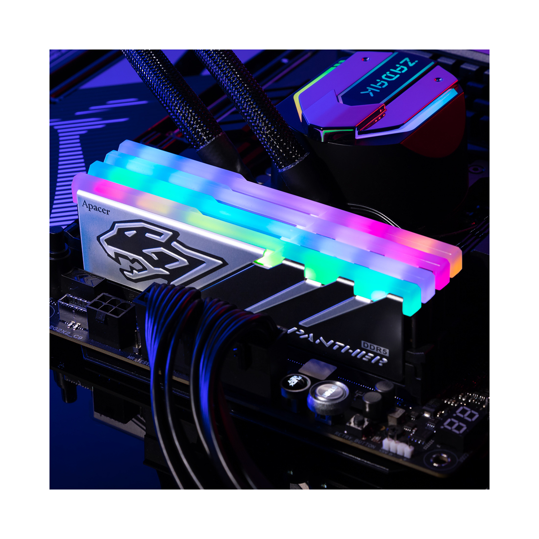 Комплект модулей памяти Apacer Panther AH5U32G60C6229BAA-2 DDR5 32GB (Kit 2x16GB)