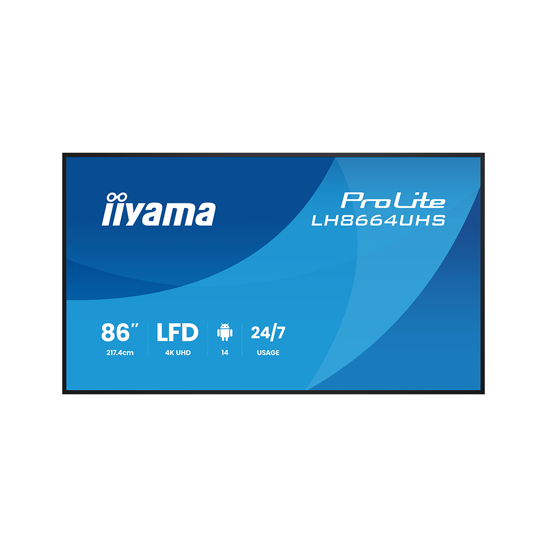 Монитор iiyama PROLITE PL8664UH LH8664UHS-B3AG 86"