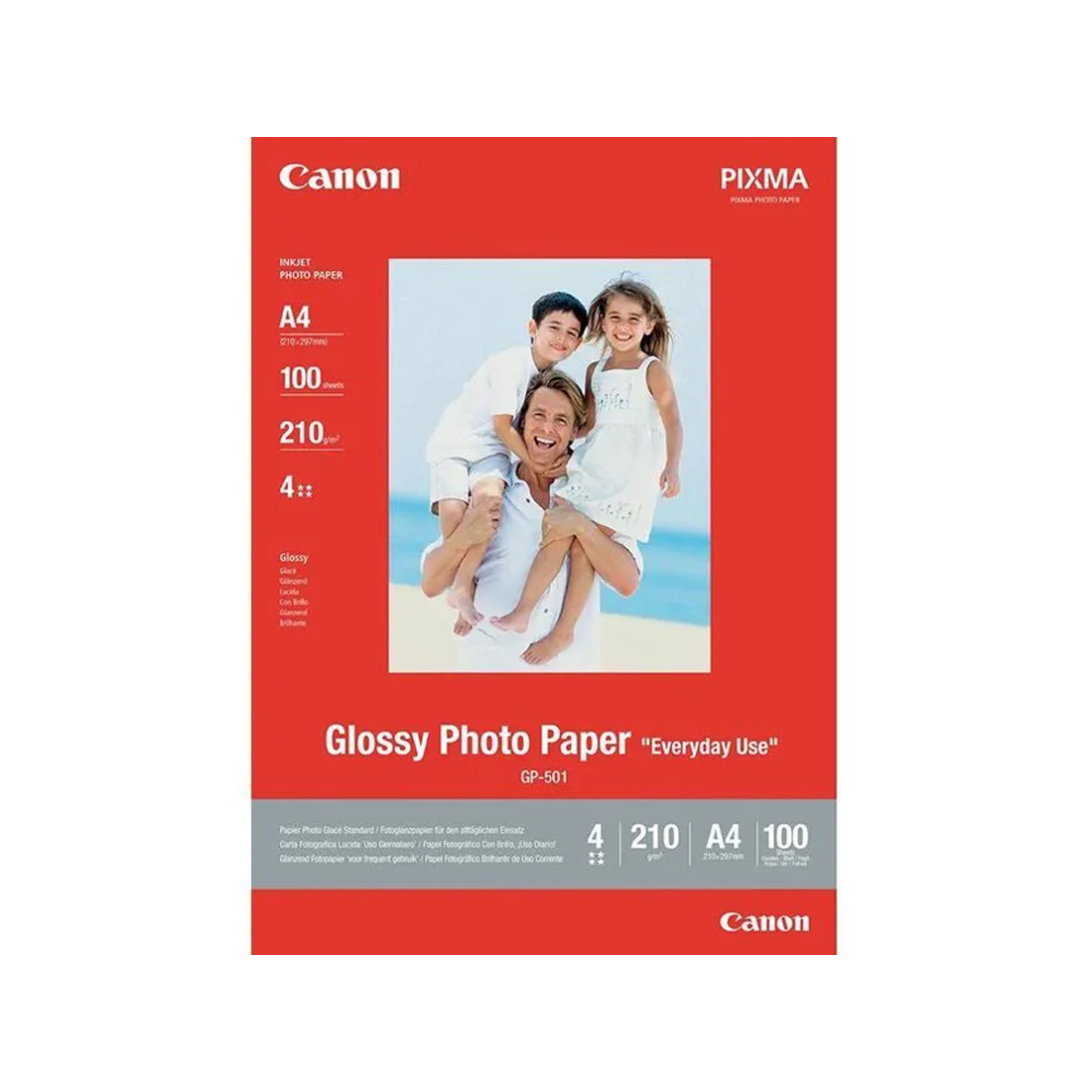 Глянцевая фотобумага Canon GP-501 Glossy Photo Paper A4 100 шт.