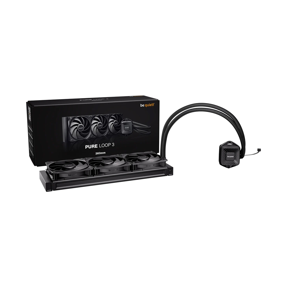 Кулер с водяным охлаждением Bequiet! PURE LOOP 3 360mm