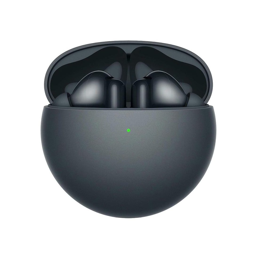 Беспроводные наушники, Huawei, FreeBuds 7i T0025, 20 Гц - 40 КГц, каждый наушник около 5,4 г, 55 мАч (один наушник), 510 мАч (кейс), Bluetooth 5.4, Type-C, Conch-T010, (Black) Чёрный — фото 3
