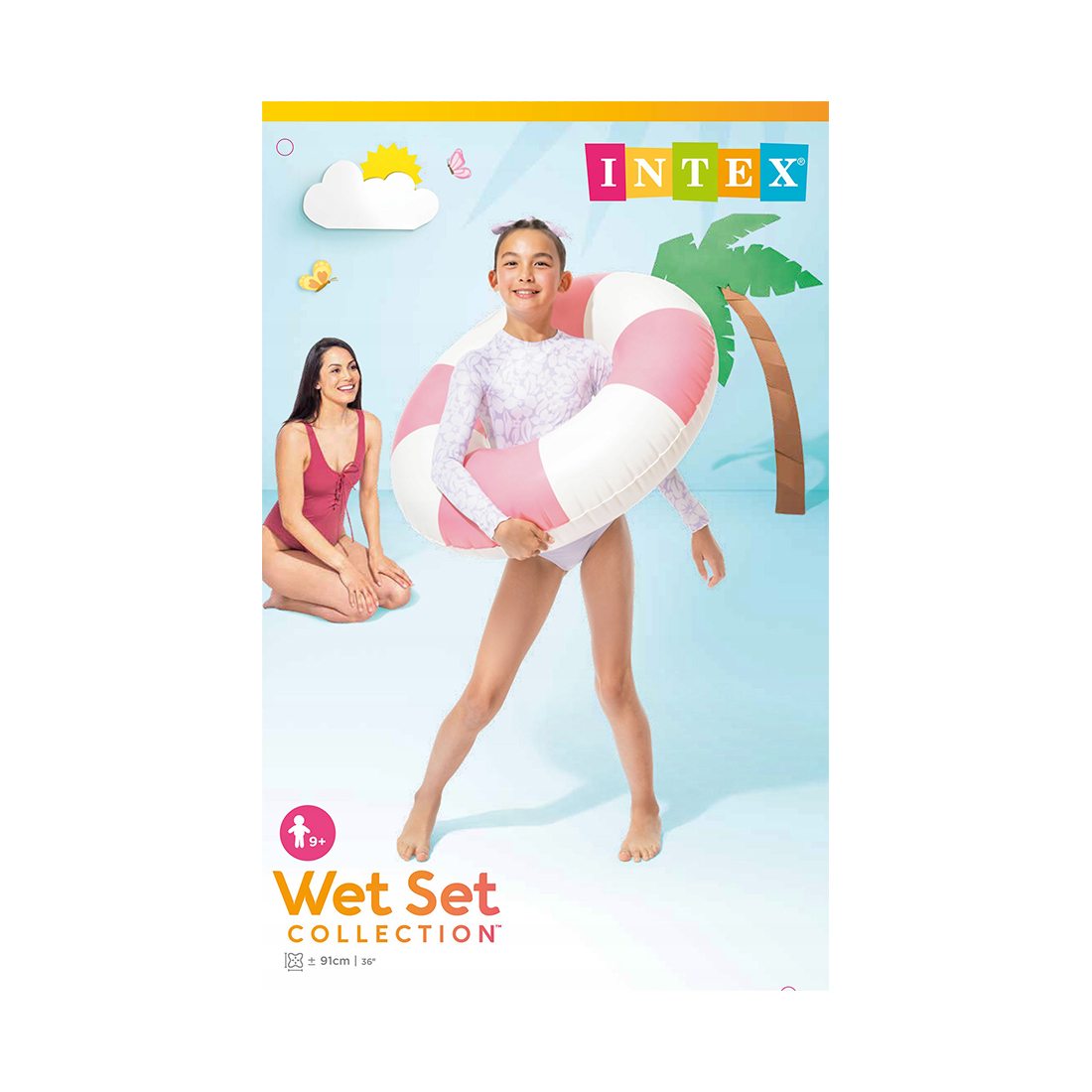 Надувной круг для плавания Intex 59271NP