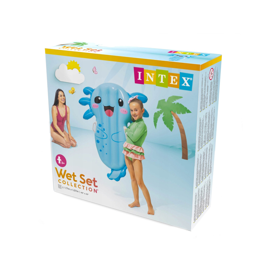 Надувной пляжный матрас 58159NP