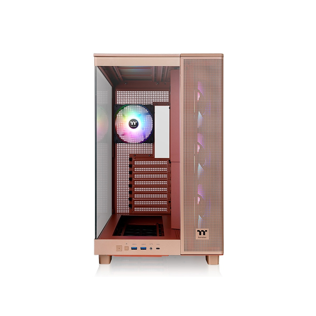 Компьютерный корпус Thermaltake View 380 XL TG ARGB Gravel Sand без Б/П