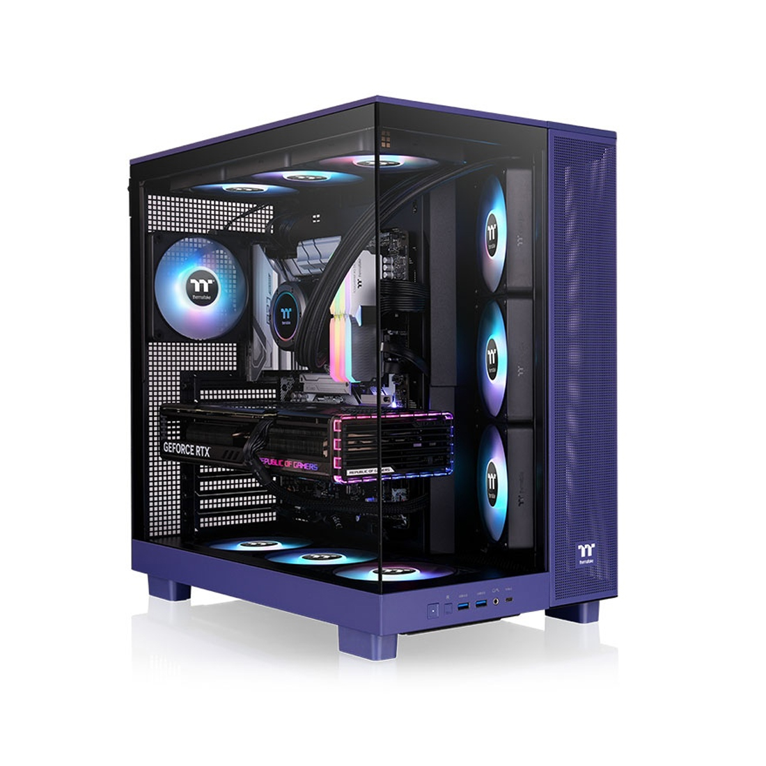 Компьютерный корпус Thermaltake View 380 XL TG ARGB Future Dusk без Б/П