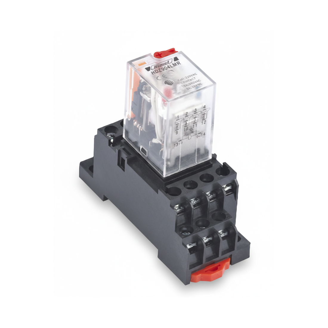 Промежуточное реле Himel HDZ9-5A 4P LED AC 230V