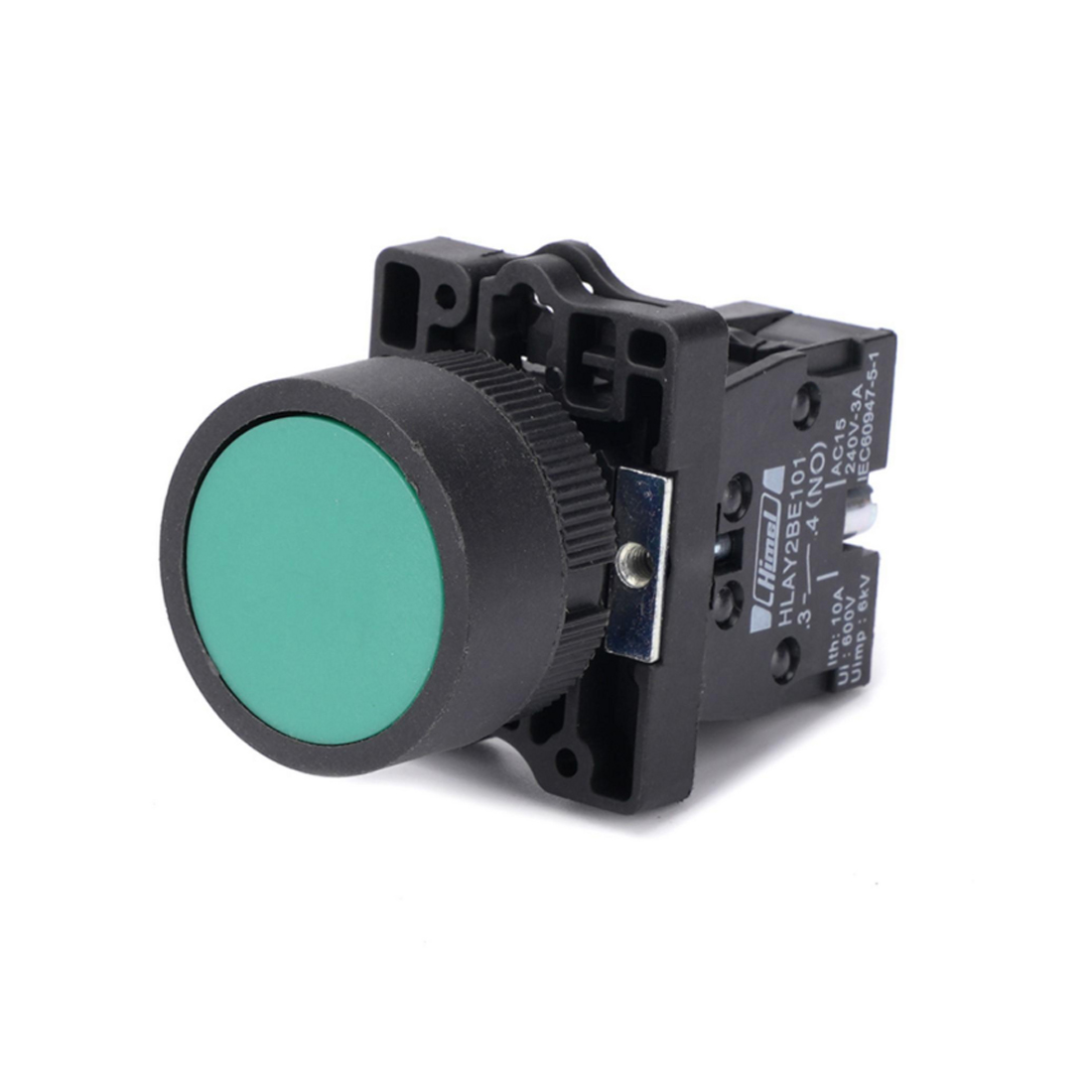 Кнопка Himel 1НО зелёная