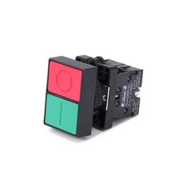 Кнопка Пуск-Стоп Himel 1НО+1НЗ 2 утопленные кнопки зел и красн