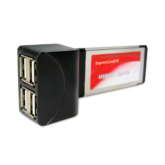 Адаптер Express Card на USB HUB 4 Порта