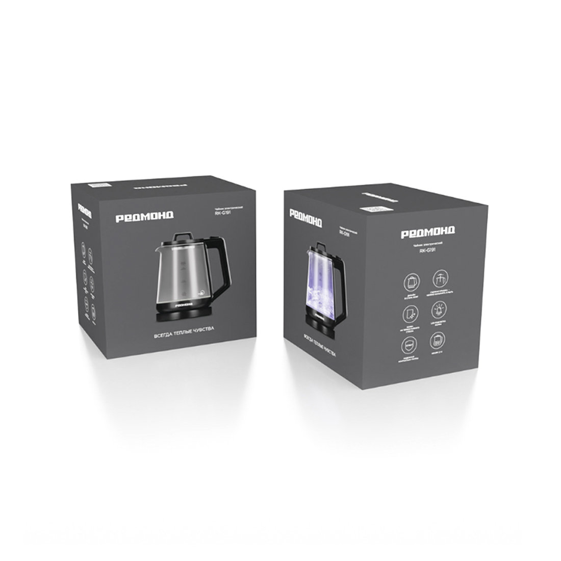 Чайник электрический Redmond RK-G191 Черный