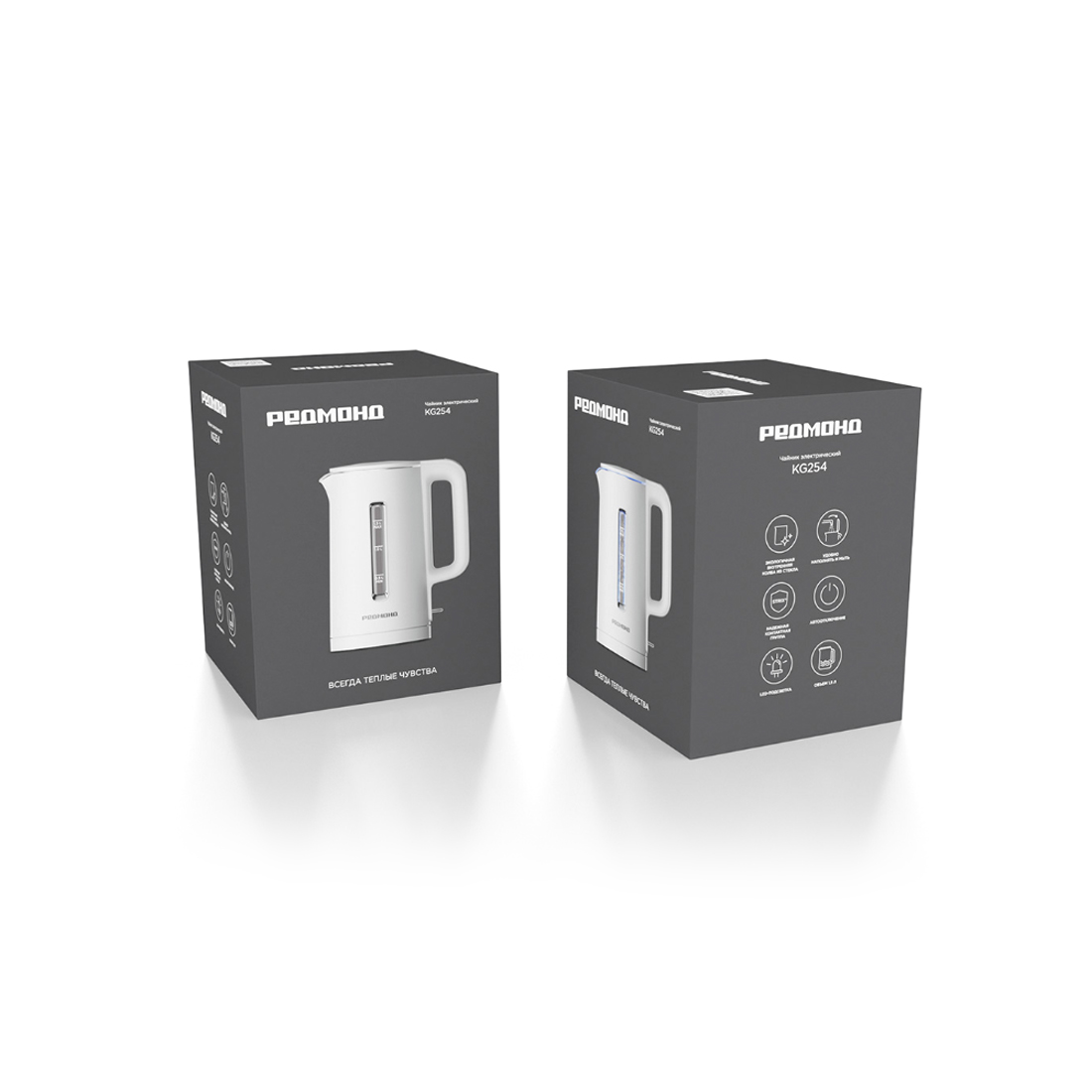 Чайник электрический Редмонд KG254 Белый