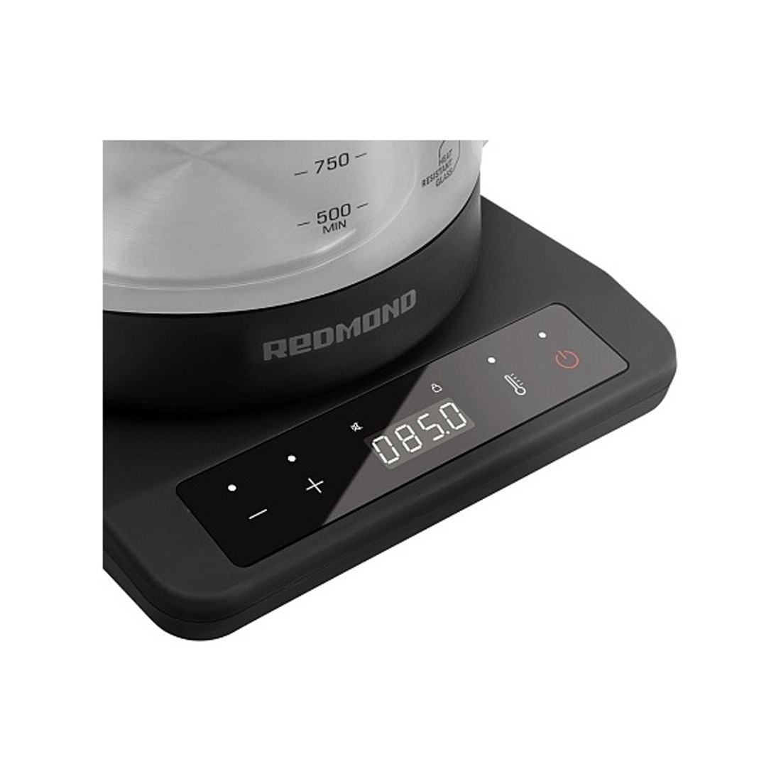 Чайник электрический Редмонд RK-G1310D Черный / хром