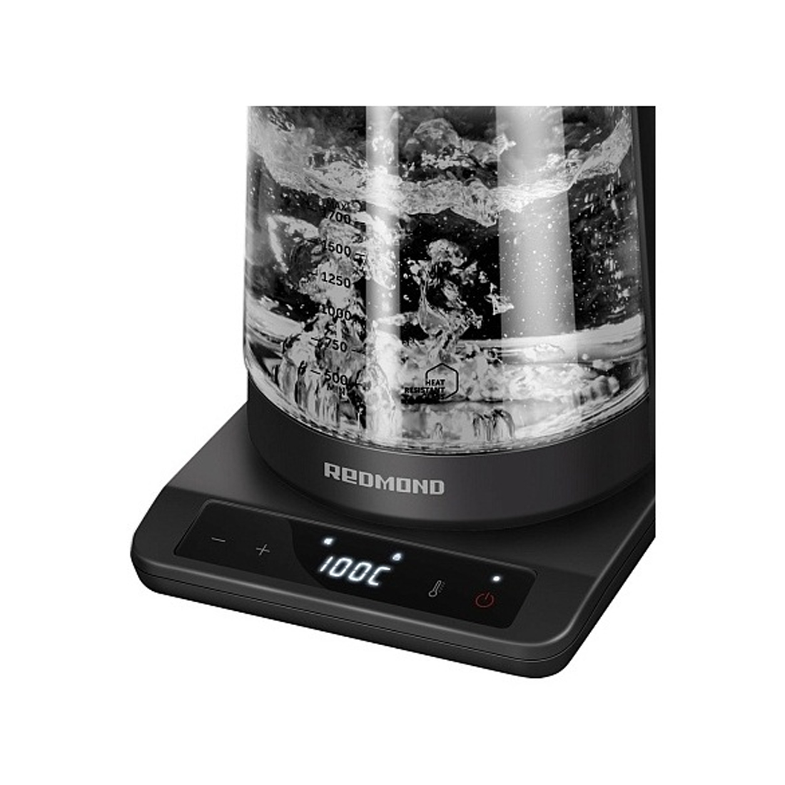 Чайник электрический Редмонд RK-G1310D Черный / хром