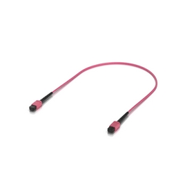 Патч корд оптоволоконный Ubiquiti OM4 MPO-12 UPC Fiber Patch Cable 0,5 м