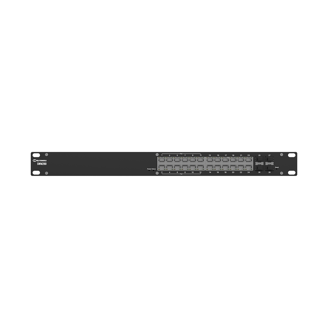 Сетевой шлюз Teltonika SWM280 L2+ MANAGED SWITCH, 19" RACK