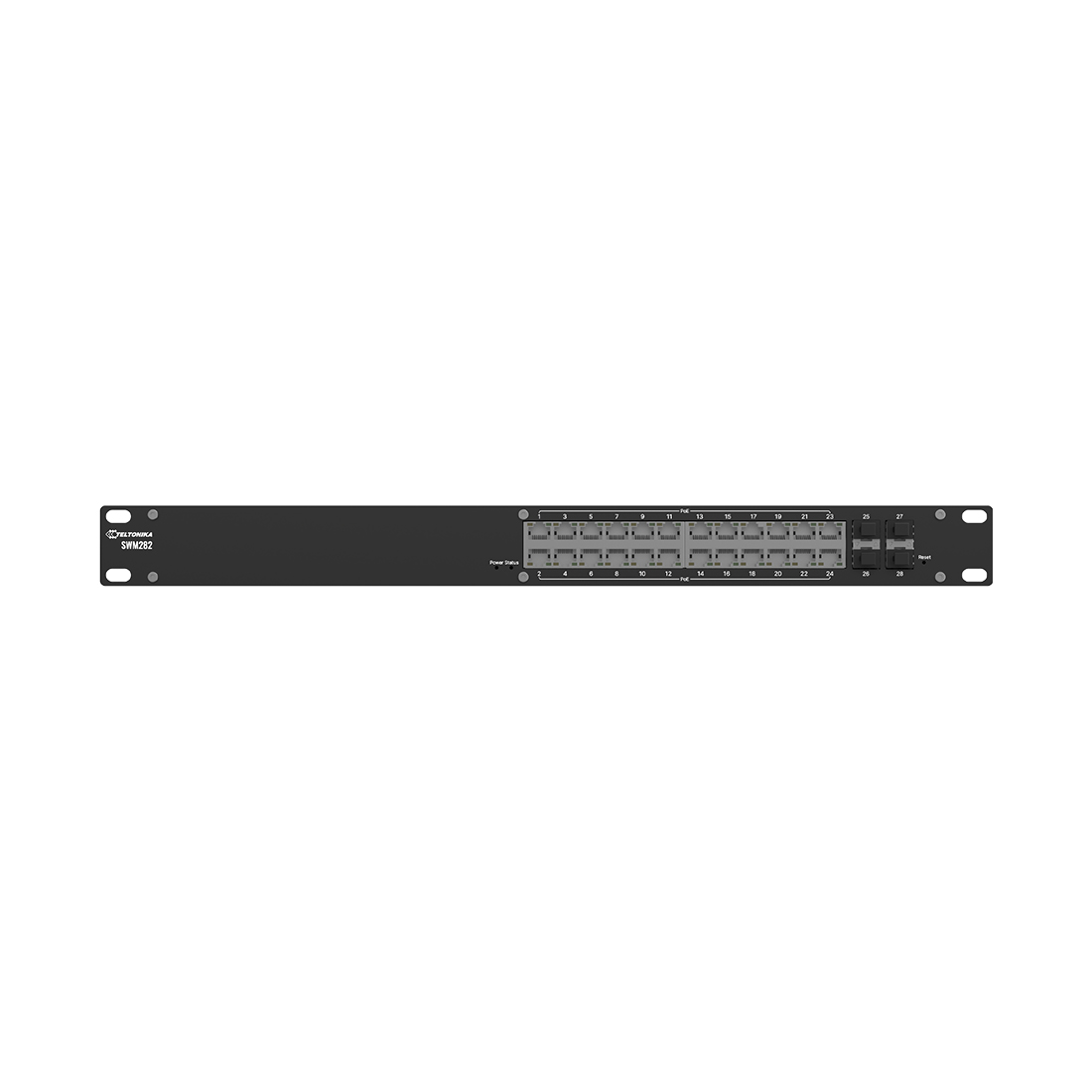 Сетевой шлюз Teltonika SWM282 L2+ MANAGED SWITCH, 19" RACK