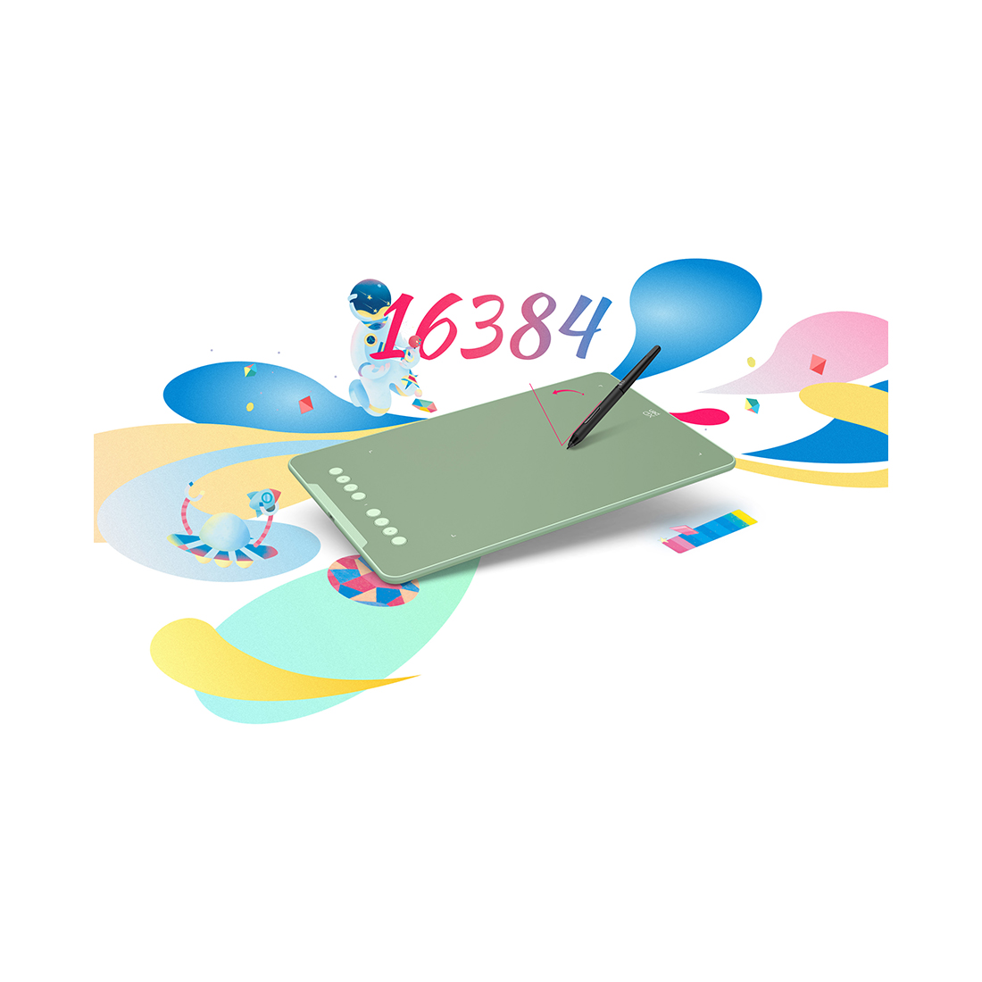 Графический планшет XP-Pen Deco 01 (V3) green