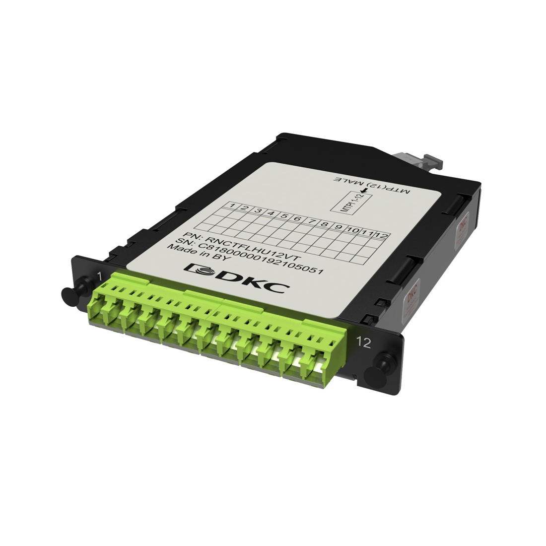 Претерминированная кассета DKC RNCTFLHU12VT 12ОВ 50/125 OM5