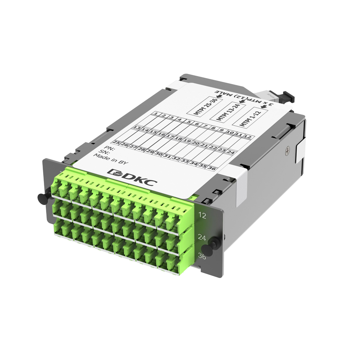 Претерминированная кассета RNCTFL1U36VT 36 ОВ 50/125 OM5