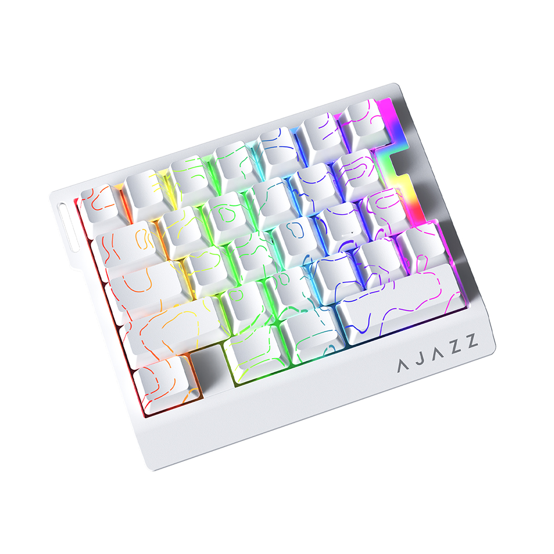 Клавиатура Ajazz AK029 Arctic Isle Switch White