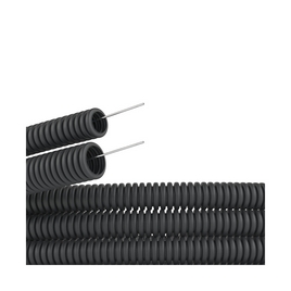 Труба ПВХ гибкая гофрированная DKC 91920B 20мм черный