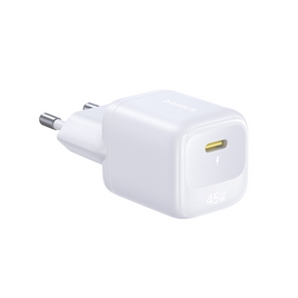 Адаптер питания Baseus FN22 1C 45W EU Moon White (E0123301)