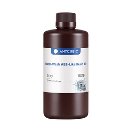 Фотополимерная смола для 3D-печати Anycubic Water-Wash ABS-Like Resin 3.0 SSXAB3GY-10 (серый)