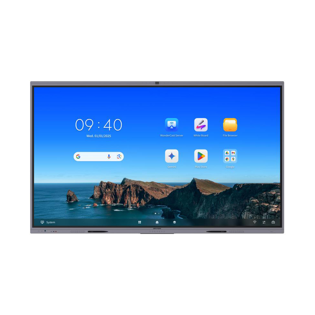 Интерактивная панель Hikvision DS-D5A75RB/B3 75"