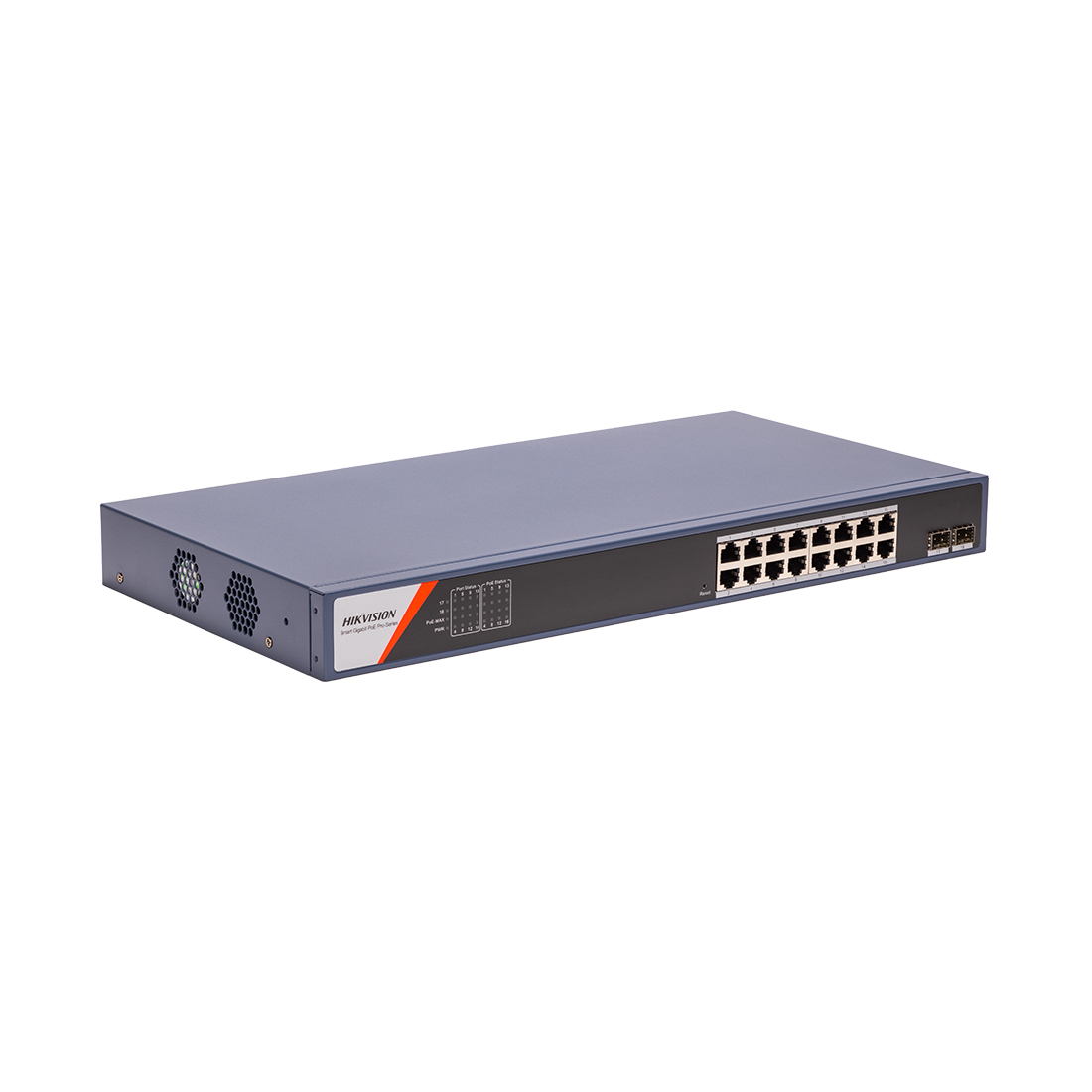 Коммутатор Hikvision DS-3E1518P-SI-16P2F