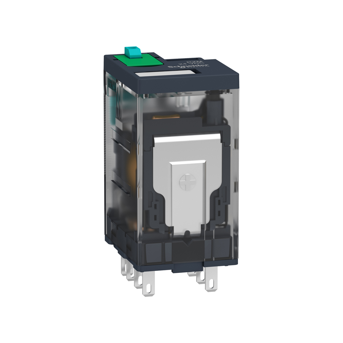 Реле интерфейсное RXM SE RXM4AB1MD 6А 220В с блок кнопкой 4CO
