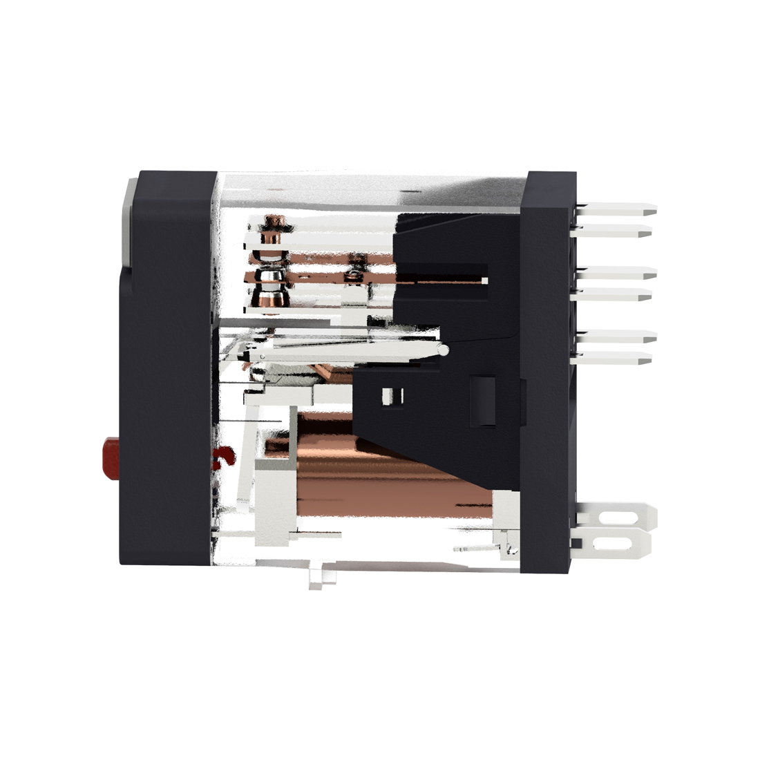 Реле интерфейсное RXM SE RXG21P7 5А 230В с блок кнопкой 2CO