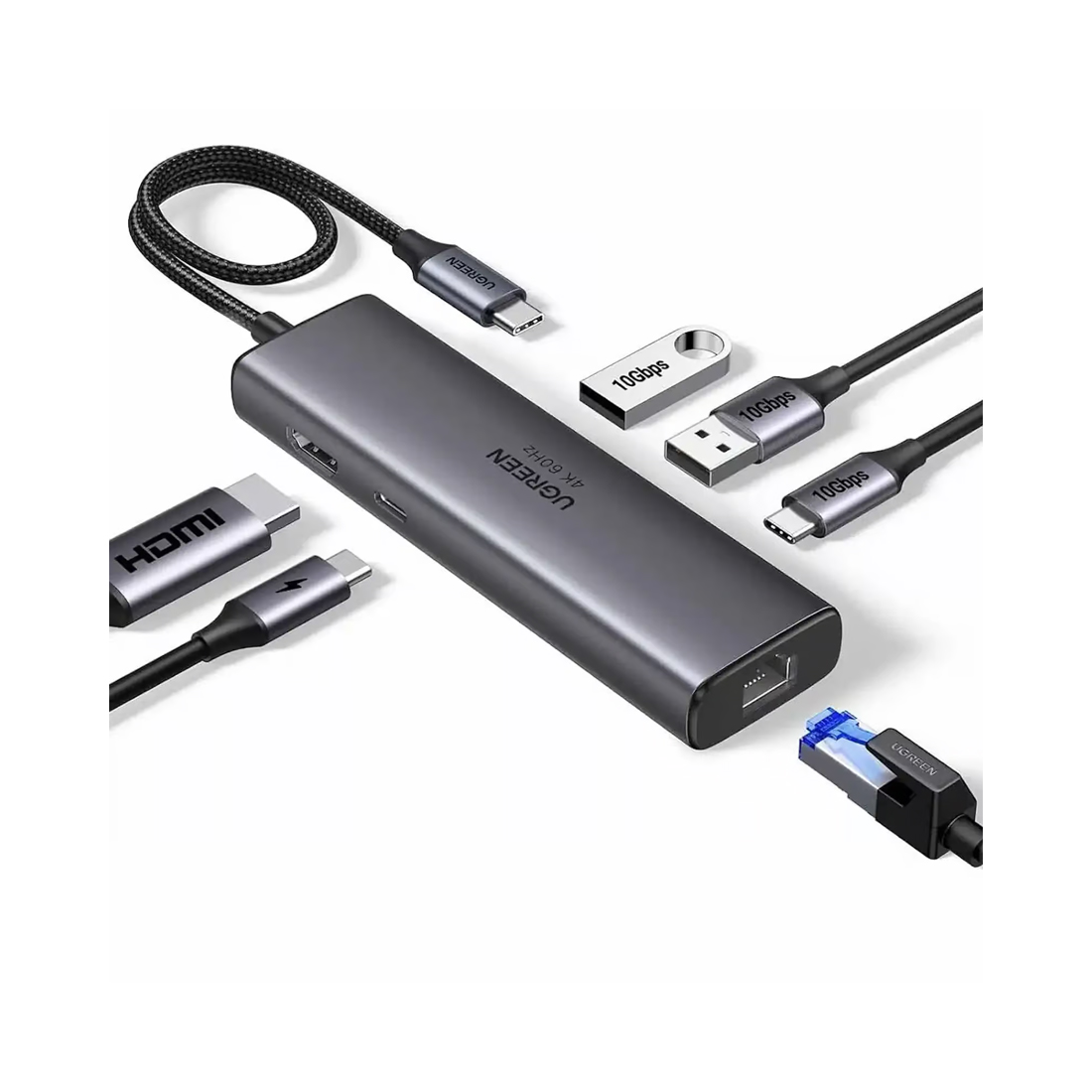 Концентратор UGREEN 6-in-1 (45000)