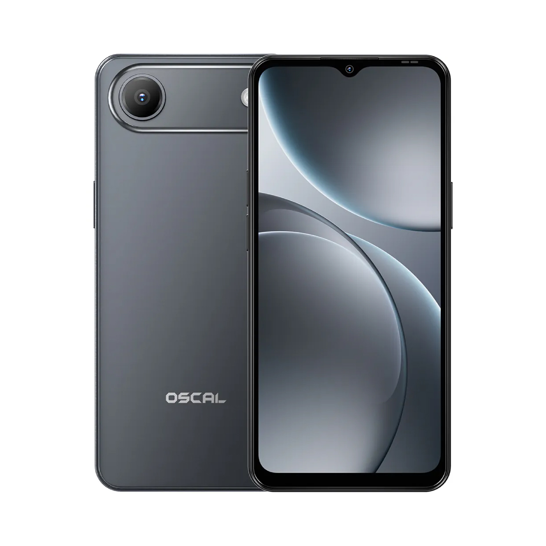 Смартфон OSCAL FLAT 3C 4GB RAM 128GB ROM Black