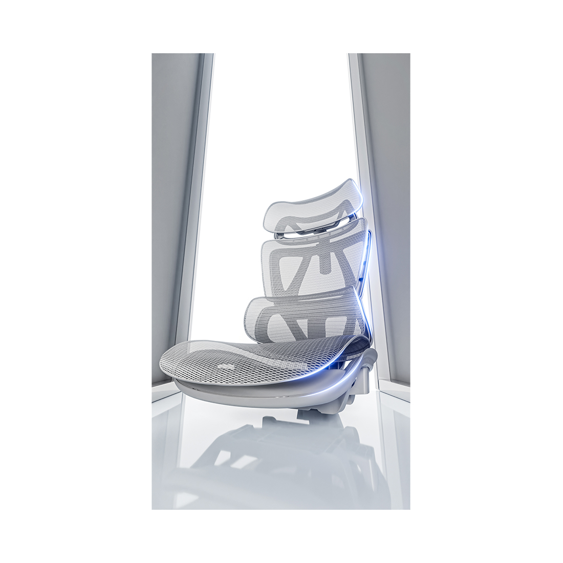 Игровое компьютерное кресло XG Ergo Air Grey