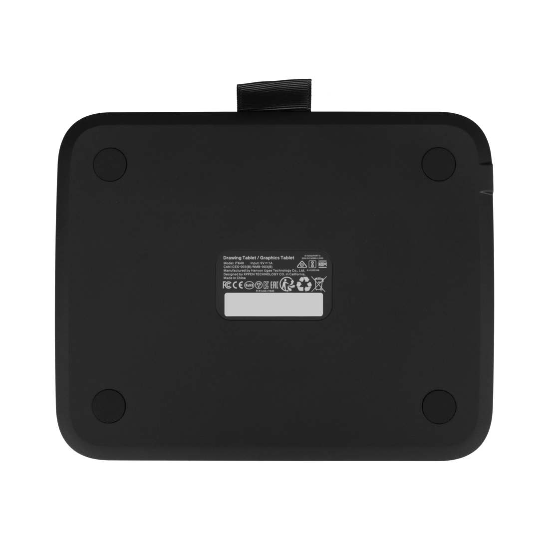 Графический планшет, XP-Pen, Deco 640 IT640, Разрешение 5080 lpi, Чувствительность к нажатию 16384, Интерфейс USB-C, Рабочая область 6"х4", Чёрный — фото 2