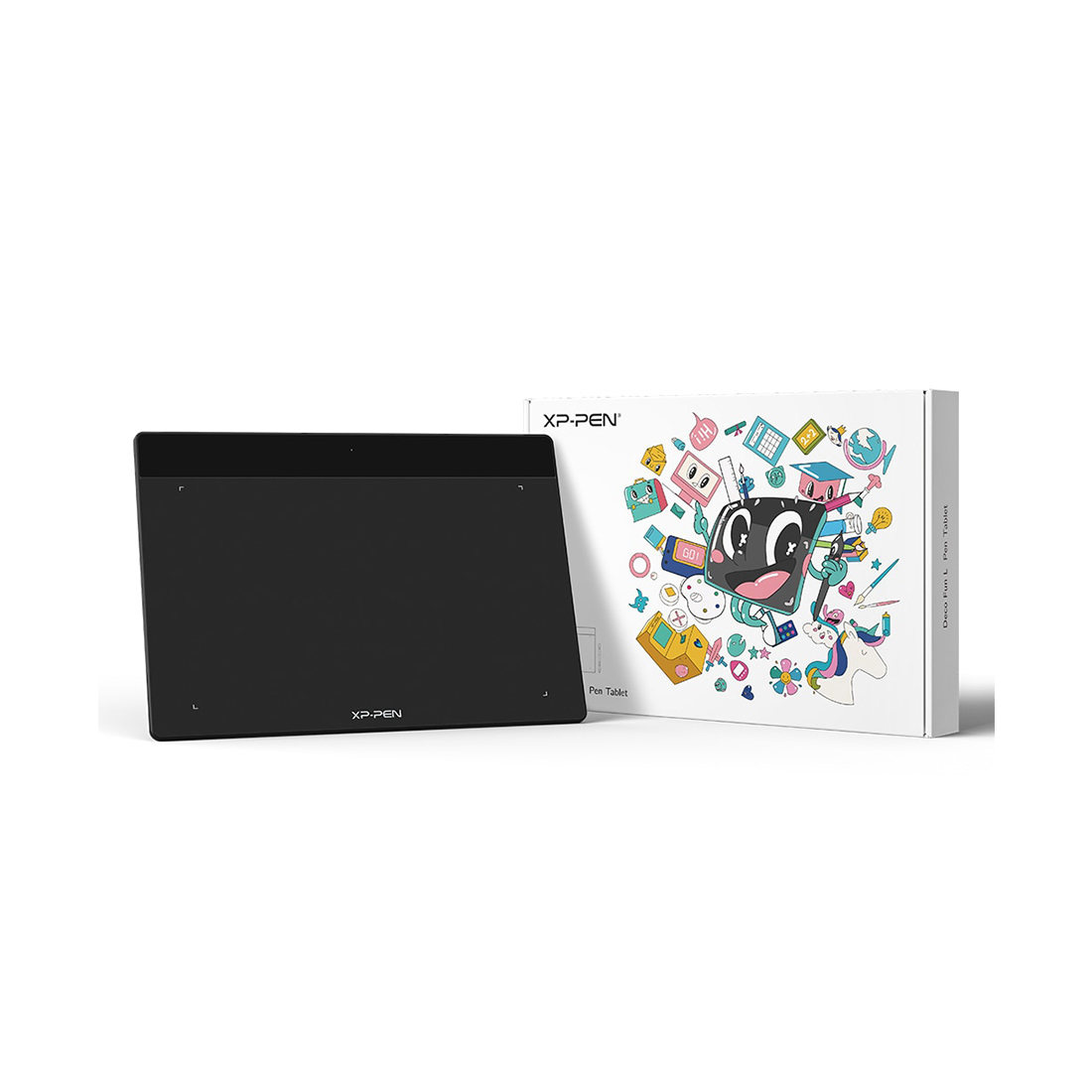 Графический планшет, XP-Pen,Deco Fun XS, Разрешение 5080 lpi, Чувствительность к нажатию 8192, Интерфейс USB-C, Рабочая область 4.8"х3", Чёрный — фото 3
