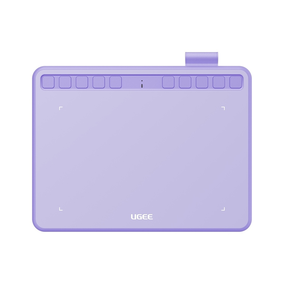Графический планшет, Ugee, S640 Purple, Разрешение 5080 lpi, Чувствительность к нажатию 8192, Интерфейс USB-C, Рабочая область 6.5"х4", Пурпурный