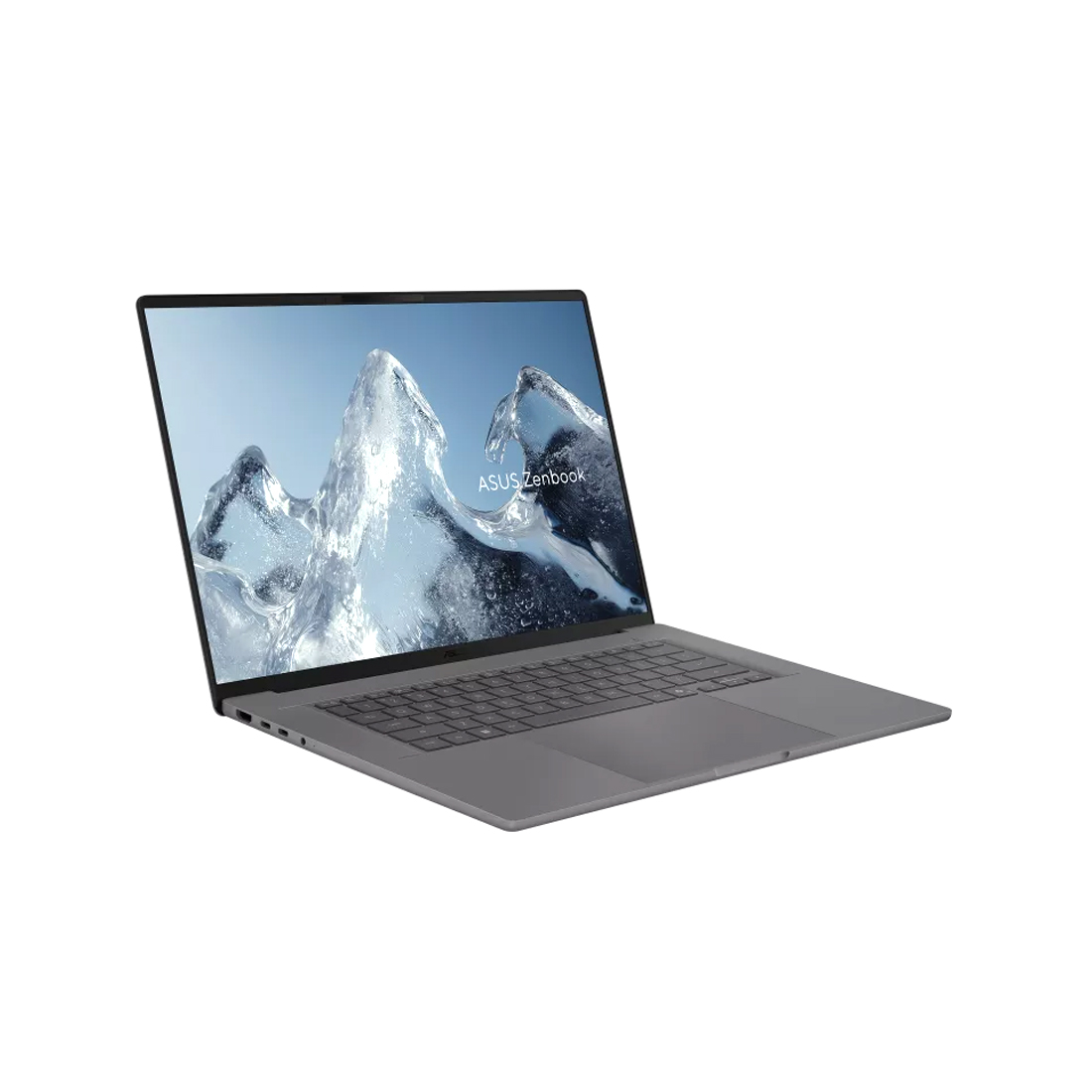 Ноутбук, ASUS Zenbook A16 UX3607QA-SH003W, 90NB18L5-M005L0, 16", FHD+ 1920x1200, IPS, 60Hz, Snapdragon X X1, 16GB LPDDR5x, 512GB SSD Gen4, Qualcomm Adreno GPU, Windows 11 Home, Серый — фото 2