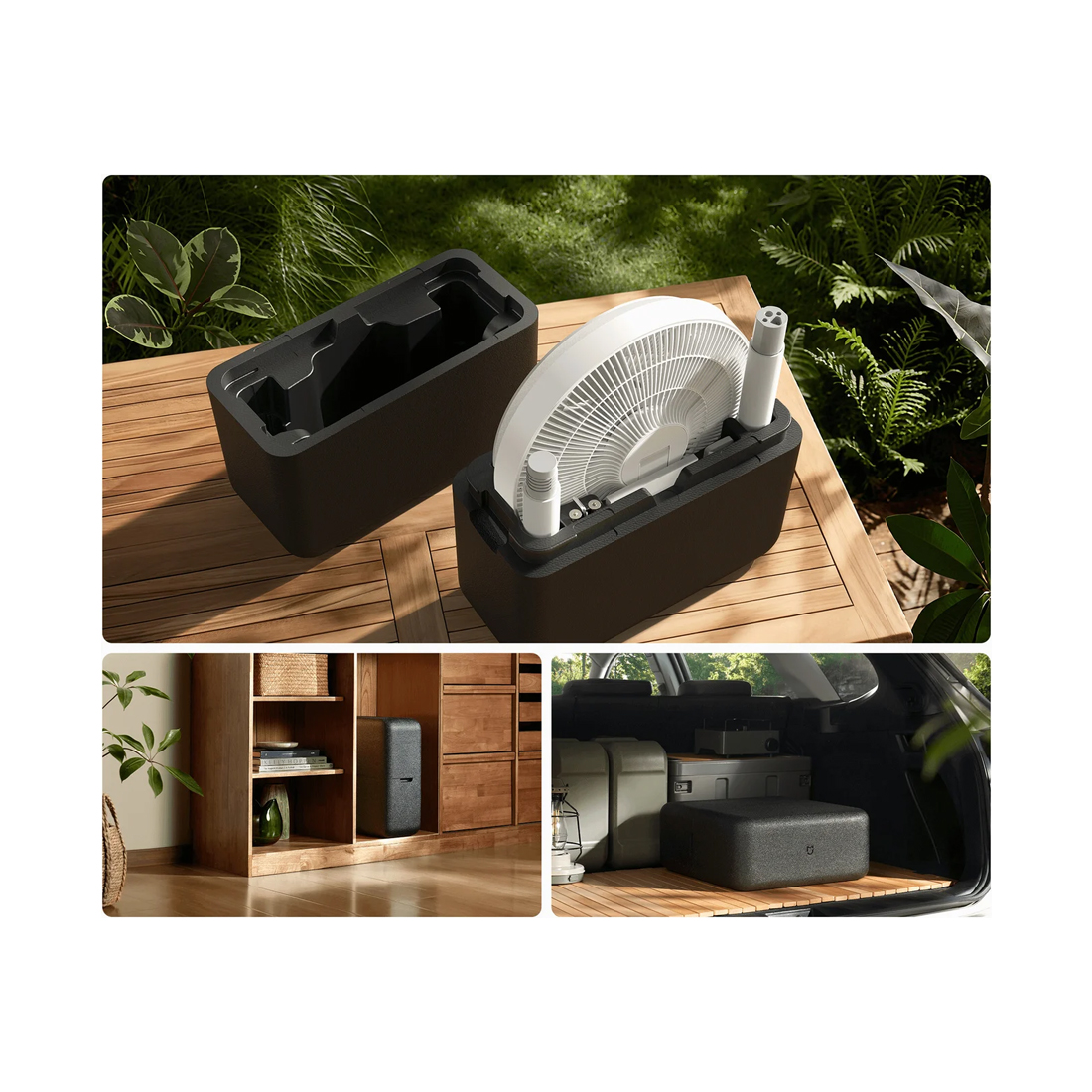 Вентилятор напольный, Mijia, Smart Standing Fan Pro Slim EU (BPLDS12DM/BHR08UQEU), Потребляемая мощность 15 Вт, Уровень шума 63 дБ, Таймер, Управление механическое, через приложение, голосовой помощник, 2.4 G Wi-Fi, Белый — фото 3