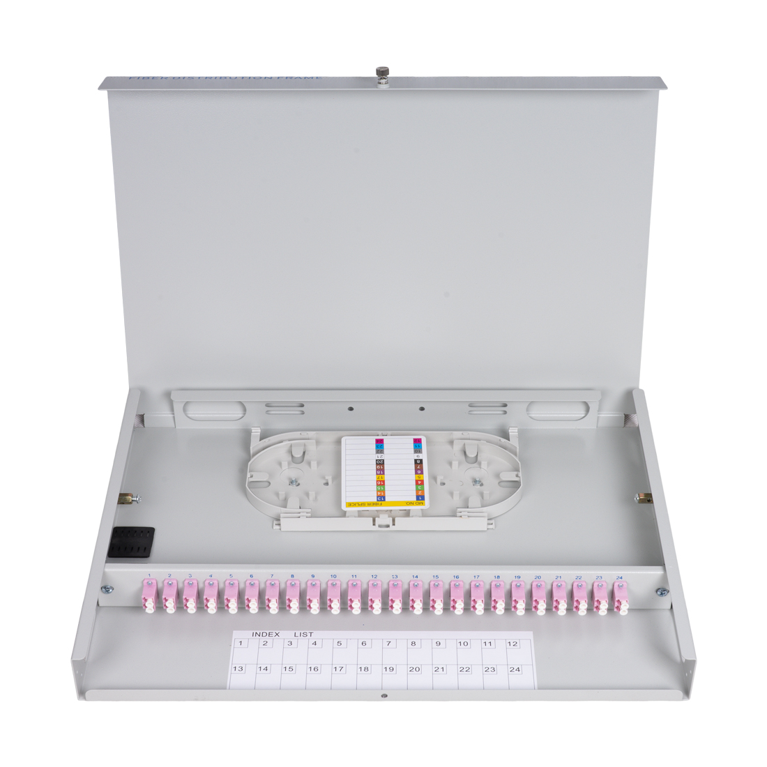 А-Оптик Оптический кросс А-Оптик АО-2403 укомплектованный LC/UPC Duplex MM OM4