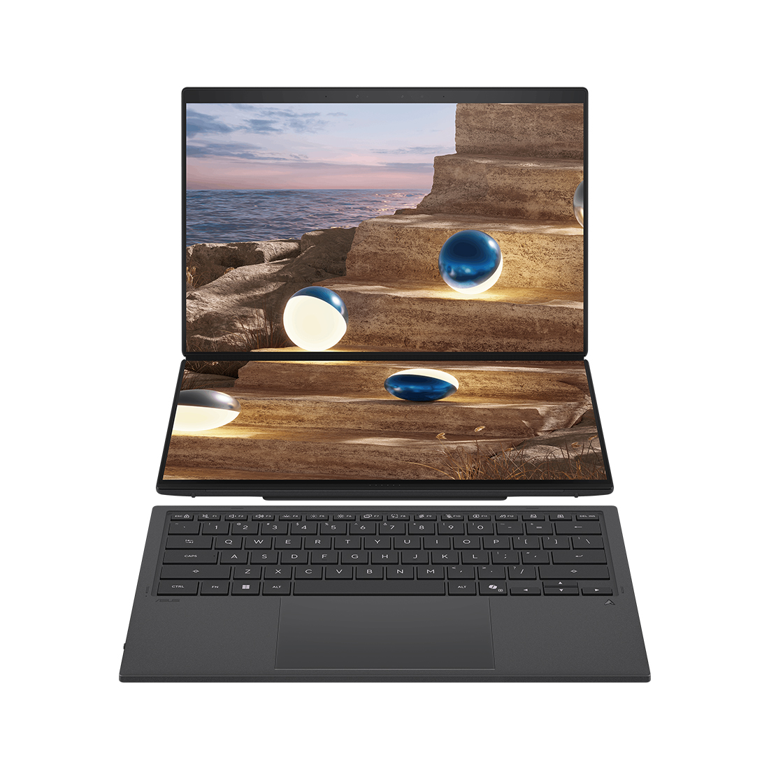 Ноутбук ASUS Zenbook Duo UX8407AA-SN152W 14" 3K 144Hz Core Ultra 9 386H 32GB 1TB Win11