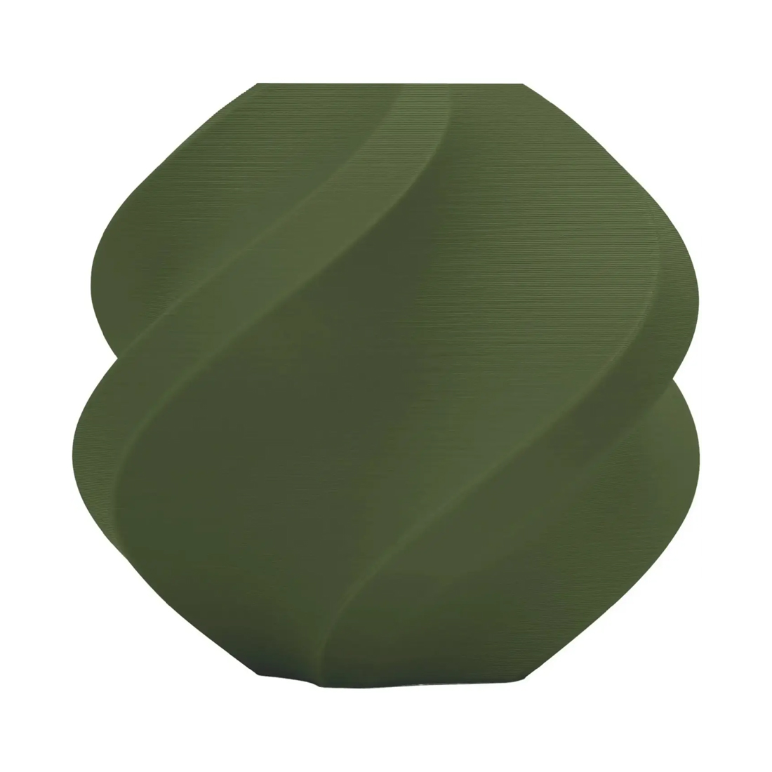 Филамент без катушки для 3D-печати Bambu Lab PLA Matte A01-G7-1.75-1000-SPLFREE (тёмно-зелёный)