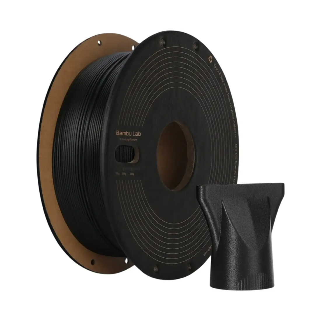Филамент для 3D-печати Bambu Lab PPA-CF N06-K0-1.75-750-SPL (чёрный)
