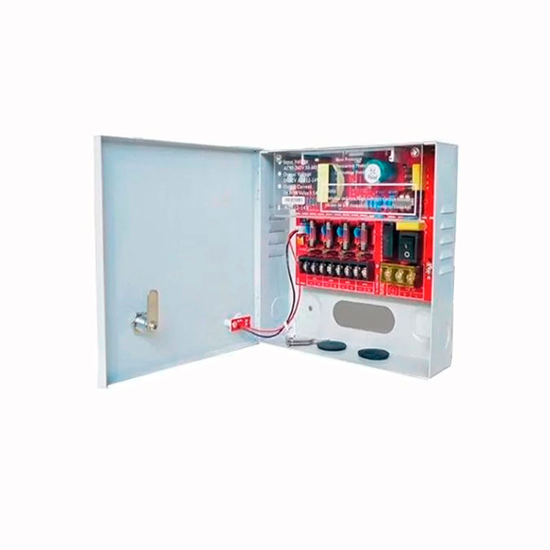 Резервированный источник питания, iPower, SIWD1204-04C, 12В, 4CH, 4А, металическая коробка размером 165 х 165 х 50 мм