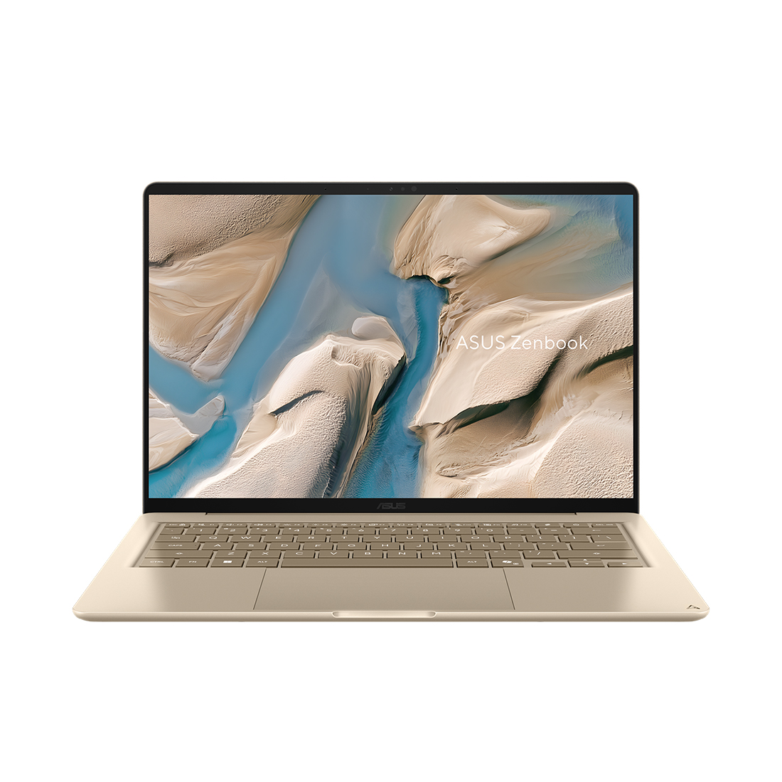 Ноутбук, ASUS, Zenbook 14 UX3480KA-U1297W, 90NB1AR2-M00F60, 14", FHD+ 1920x1200, OLED, 60Hz, Ryzen AI 5 330, 16GB LPDDR5X, 512GB SSD M.2 NVMe, Windows 11 Home, Бежевый