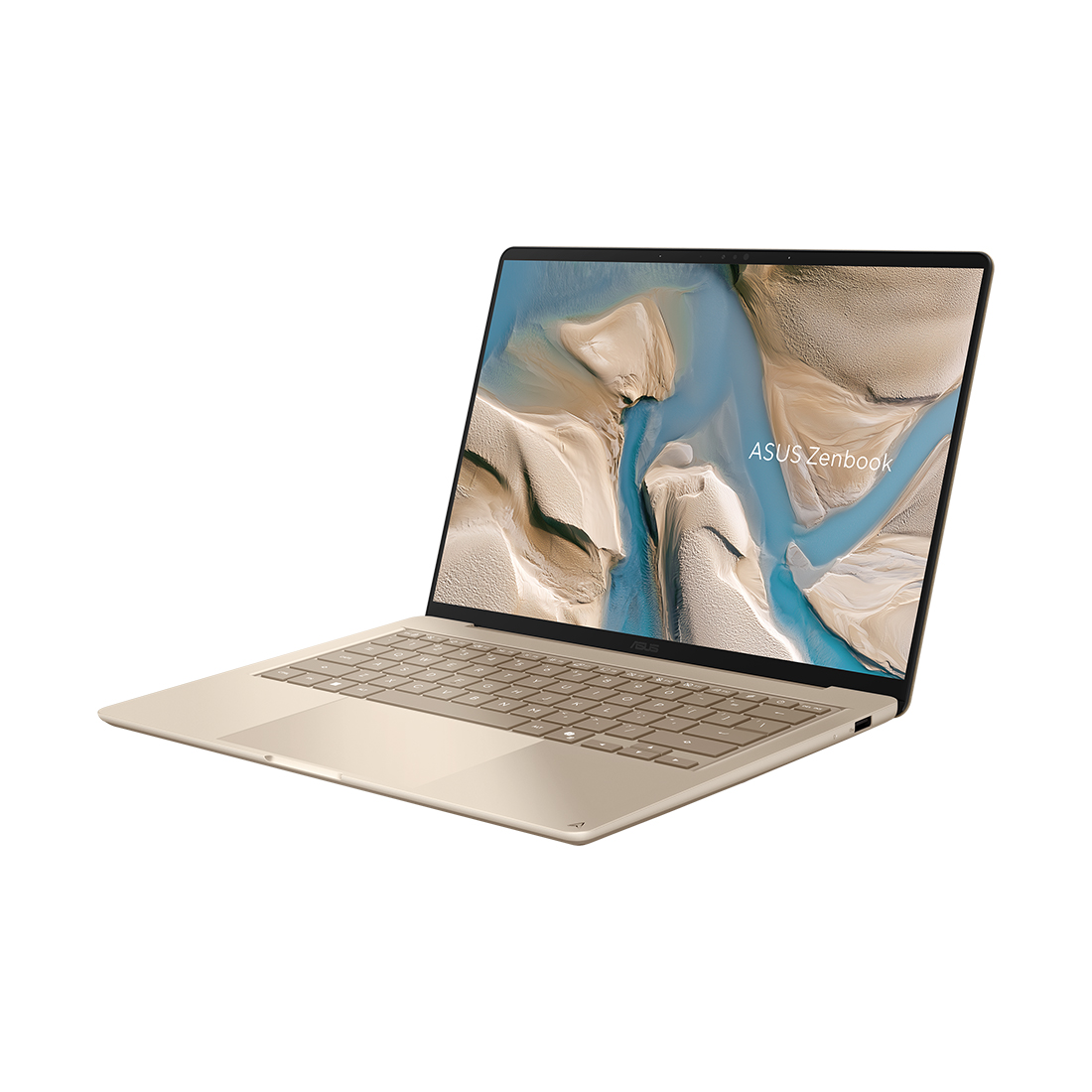 Ноутбук, ASUS, Zenbook 14 UX3480KA-U1240W, 90NB1AR2-M00CD0, 14", FHD+ 1920x1200, OLED, 60Hz, Ryzen AI 5 330, 16GB LPDDR5X, 512GB SSD M.2 NVMe, Windows 11 Home, Бежевый — фото 2