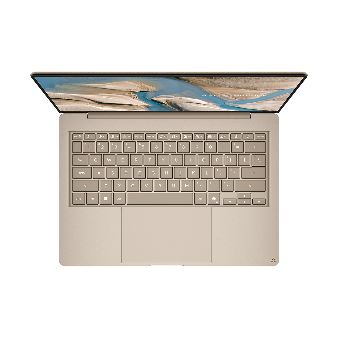 Ноутбук, ASUS, Zenbook 14 UX3480KA-U1240W, 90NB1AR2-M00CD0, 14", FHD+ 1920x1200, OLED, 60Hz, Ryzen AI 5 330, 16GB LPDDR5X, 512GB SSD M.2 NVMe, Windows 11 Home, Бежевый — фото 3