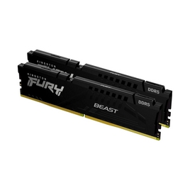 Комплект модулей памяти Kingston FURY Beast Black KF560C36BBE2K2-64 DDR5 64GB (Kit 2x32GB) 6000MHz
