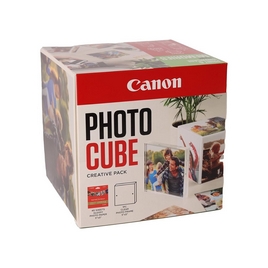 Глянцевая фотобумага Canon Photo Cube WH/BL PP-201 Plus Glossy II 5х5 40 шт.